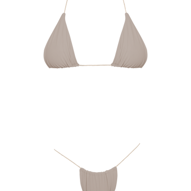 Swim Week Exclusive x Barely There Triangle Top - Sand